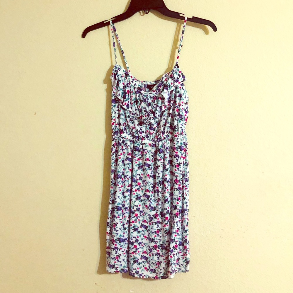 White Floral Rue21 Mini Dress